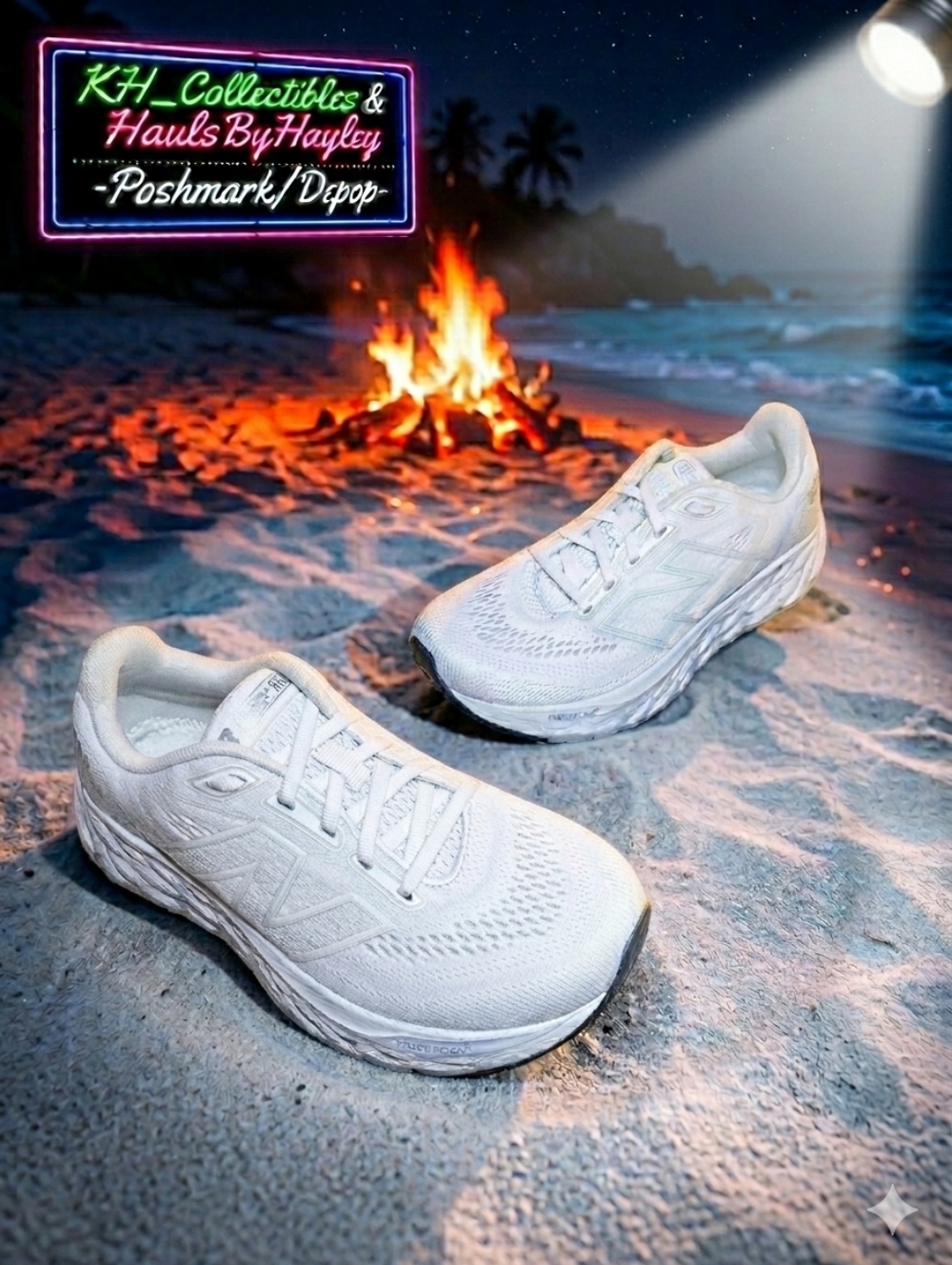 New Balance Fresh Foam X 880v14 White Silver Women’s 7 Wide (D)